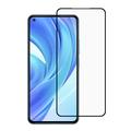 Xiaomi Mi 11 Lite 5G Skærmbeskyttelse Hærdet Glas - 9H - Full Fit - Sort Kant
