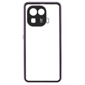 Xiaomi Mi 11 Pro Magnetisk Cover med Skærmbeskyttelse Hærdet Glas - Lyselilla