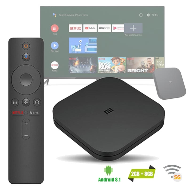 Xiaomi Mi Box S 4K HDR Android 8.1 TV Box