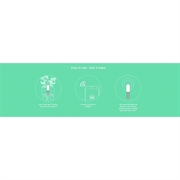 Xiaomi Mi blomsterplejesensor - hvid