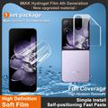 Xiaomi Mix Flip 2 Imak Hydrogel IV-beskyttelsessæt - 2 stk. - Klar