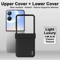 Xiaomi Mix Flip 2 Imak Ruiyi Hybrid Cover - Karbonfiber - Sort