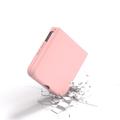 Xiaomi Mix Flip Gummibelagt Plastik Cover - Pink