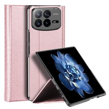Xiaomi Mix Fold 4 Dux Ducis Bril Flip Cover - Pink