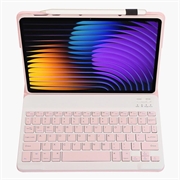 Xiaomi Pad 7/7 Pro Cover med Bluetooth Tastatur - Pink