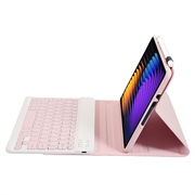 Xiaomi Pad 7/7 Pro Cover med Bluetooth Tastatur - Pink