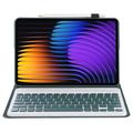 Xiaomi Pad 7/7 Pro Cover med Bluetooth Tastatur - Grøn