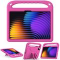 Xiaomi Pad 7/7 Pro/8/8 Pro/Poco Pad X1 Stødsikkert Transportabelt Cover til Børn - Hot Pink