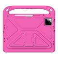 Xiaomi Pad 7/7 Pro/8/8 Pro/Poco Pad X1 Stødsikkert Transportabelt Cover til Børn - Hot Pink
