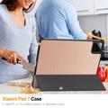 Xiaomi Pad 7/7 Pro Tri-Fold Series Smart Folio Cover - Rødguld