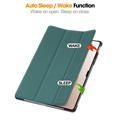 Xiaomi Pad 7 Ultra Tri-Fold Series Smart Folio-etui - Sortgrøn