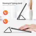 Xiaomi Pad 7S Pro 12.5 Dux Ducis Domo Tri-Fold Smart Folio Cover - Sort