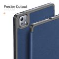 Xiaomi Pad 7S Pro 12.5 Dux Ducis Domo Tri-Fold Smart Folio Cover - Blå
