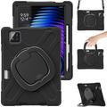 Xiaomi Pad 8/8 Pro Heavy Duty 360 Cover med Håndrem - Sort