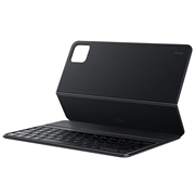 Xiaomi Pad 8/8 Pro flip-etui med tastatur - QWERTY, amerikansk tastaturlayout - grå