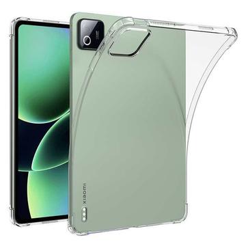 Xiaomi Pad 8/8 Pro Stødsikkert Silikone Cover - Gennemsigtig
