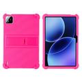 Xiaomi Pad 9 silikoneetui med kickstand - Hot Pink