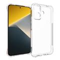 Xiaomi Poco X8 Stødsikkert Silikone Cover - Gennemsigtig