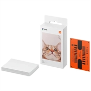 Xiaomi papir til bærbar fotoprinter - 20 stk.
