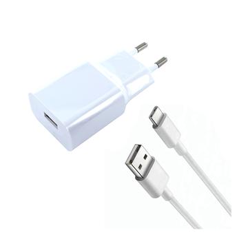 Xiaomi Quick Charger 10W med USB-C-kabel MDY-08 - Bulk - Hvid