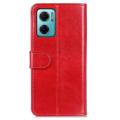 Xiaomi Redmi 10 5G/Note 11E Pung med Magnetisk Lukning - Rød