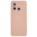 Xiaomi Redmi 12C Anti-Fingeraftryk Mat TPU Cover - Pink