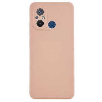 Xiaomi Redmi 12C Anti-Fingeraftryk Mat TPU Cover - Pink