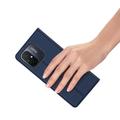 Xiaomi Redmi 12C, Poco C55 Dux Ducis Skin Pro Flip Cover - Blå