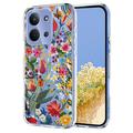 Xiaomi Redmi 15C TPU-cover med blomstermønster - Liljer