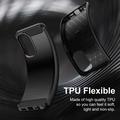 Xiaomi Redmi 15a/R70/R70m Børstet TPU Cover - Karbonfiber