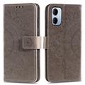 Xiaomi Redmi 15a Mandala Etui med Pung med håndledsrem