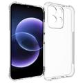 Xiaomi Redmi 17 5G/4G Stødsikkert Silikone Cover - Gennemsigtig