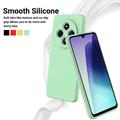 Xiaomi Redmi 17C Flydende silikone cover med håndrem - Grøn
