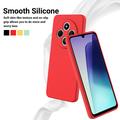 Xiaomi Redmi 17C Flydende silikone cover med håndrem - Rød