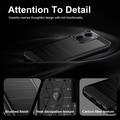 Xiaomi Redmi A7 Pro Børstet TPU Cover - Karbonfiber