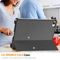 Xiaomi Redmi K Pad 2 Tri-Fold Series Smart Folio-etui - grå