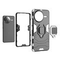 Xiaomi Redmi K80 Pro/Poco F7 Ultra Hybrid Cover med Ring Holder - Sort