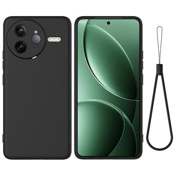 Xiaomi Redmi K80 Pro/Poco F7 Ultra Flydende silikone cover med håndrem