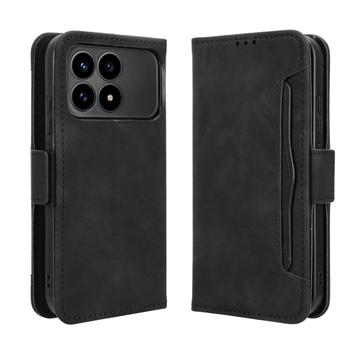 Xiaomi Redmi K90/Poco F8 Pro Kortholder Pung Etui - Sort