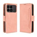 Xiaomi Redmi K90/Poco F8 Pro Kortholder Pung Etui - Pink