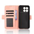 Xiaomi Redmi K90/Poco F8 Pro Kortholder Pung Etui - Pink