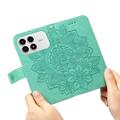 Xiaomi Redmi K90/Poco F8 Pro Mandala Series Etui med Pung - Grøn