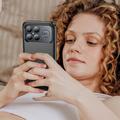 Xiaomi Redmi K90 Pro Max/Poco F8 Ultra Børstet TPU Cover - Karbonfiber - Sort