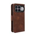 Xiaomi Redmi K90 Pro Max/Poco F8 Ultra Kortholder Pung Etui - Brun