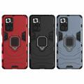 Xiaomi Redmi Note 10 Pro Hybrid Cover med Ring Holder - Sort