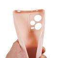Xiaomi Redmi Note 12 Pro Anti-Fingeraftryk Mat TPU Cover - Pink