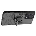 Xiaomi Redmi Note 12 Pro+ Hybrid Cover med Ring Holder - Sort