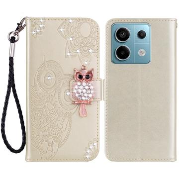 Xiaomi Redmi Note 13 4G Ugle Rhinsten Pung - Guld