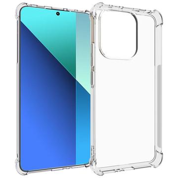 Xiaomi Redmi Note 13 4G Stødsikkert TPU Cover - Gennemsigtig