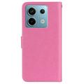 Xiaomi Redmi Note 13 Pro/Poco X6 Ugle Rhinsten Pung - Hot Pink
